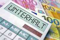 Schriftzug Unterhalt